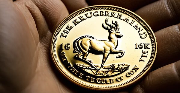Le krugerrand : une pièce d'or au passé intrigant